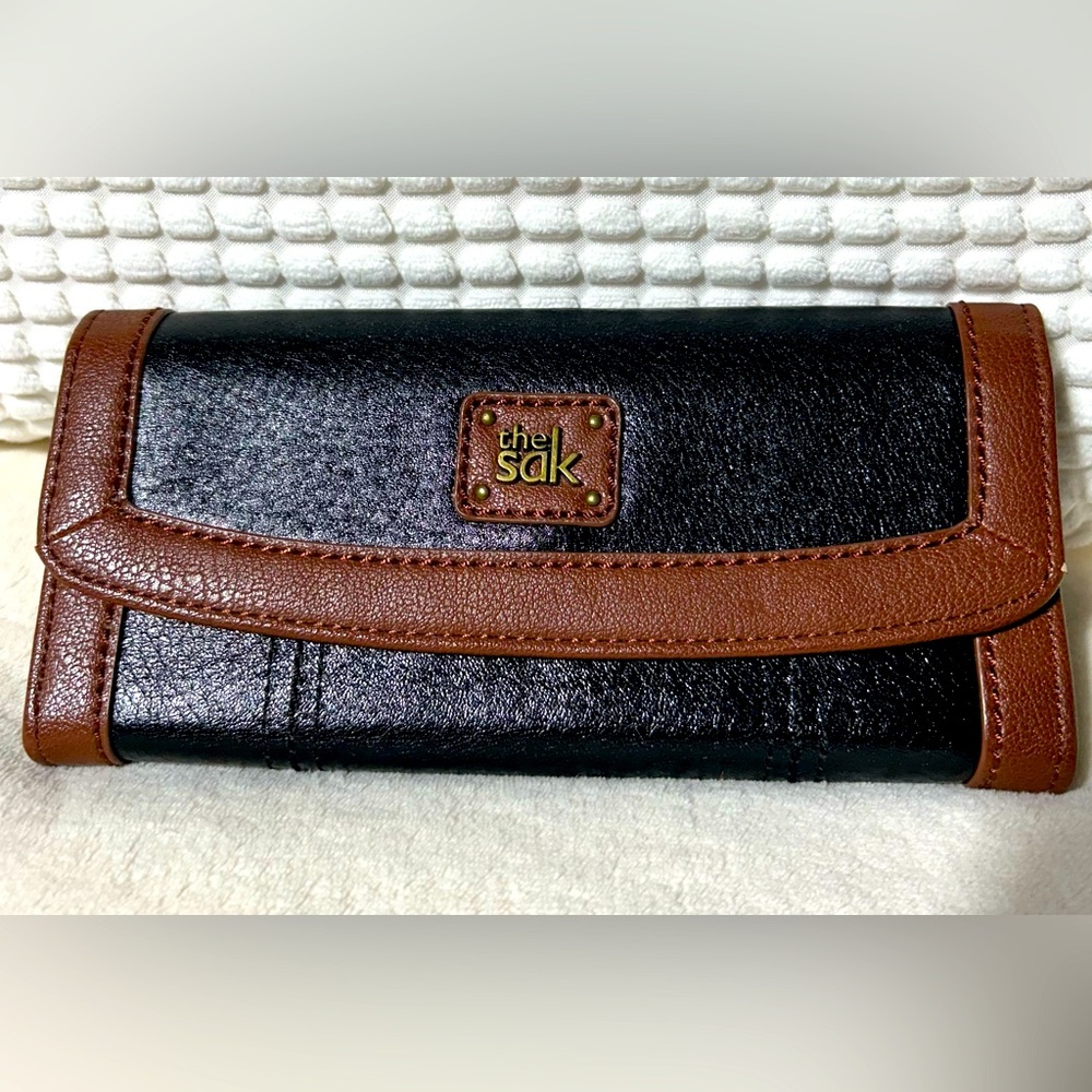 The Sak Brown and Black Wallet